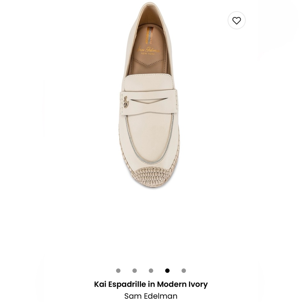 Kai Espadrille in Modern Ivory by Sam Edelman